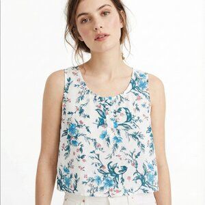 Urban Outfitters Cooperative Women's Tank Top Floral Cropped Sleeveless Size S